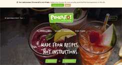 Desktop Screenshot of pimentos.com